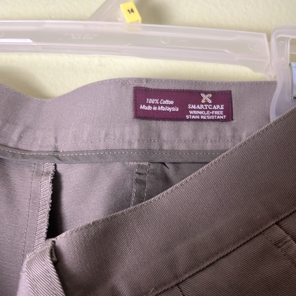 Men short pants Nordstrom army green Flat Front Shorts Casual Style - Picture 5 of 5